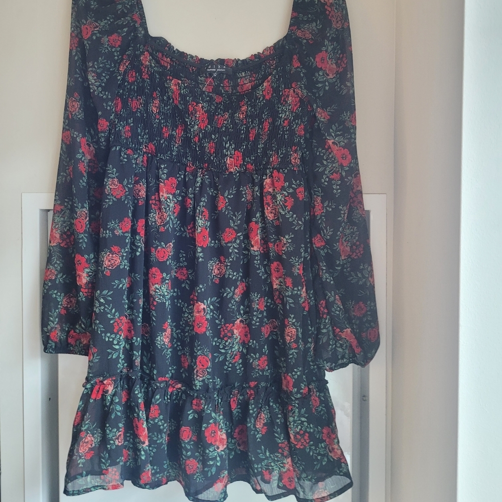 NWT Francescas Tammy Sweetheart Floral Dress Medium - Picture 9 of 9